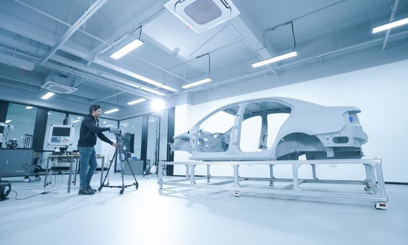 Automotive dimensional inspection · SHINING 3D