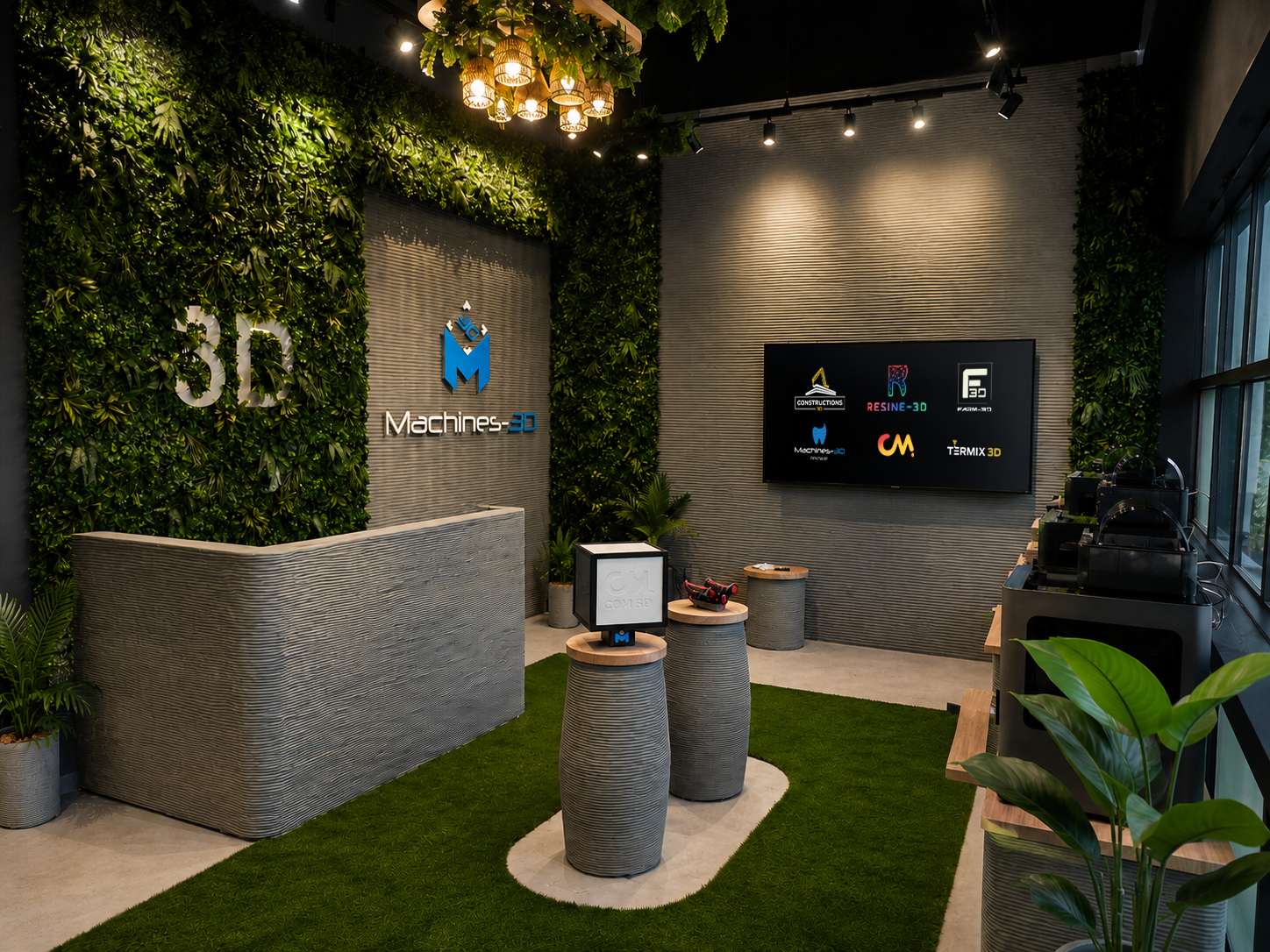 Machines-3D showroom in Sharjah